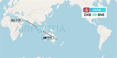 ek430 flight tracker|Emirates EK430 (UAE4R) from Dubai to Brisbane.